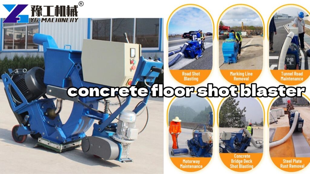 Concrete Surface Preparation Shot Blaster