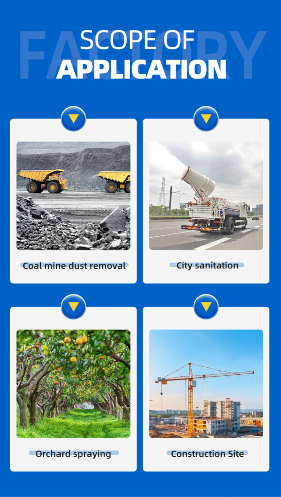 Construction Dust Control Machine Application