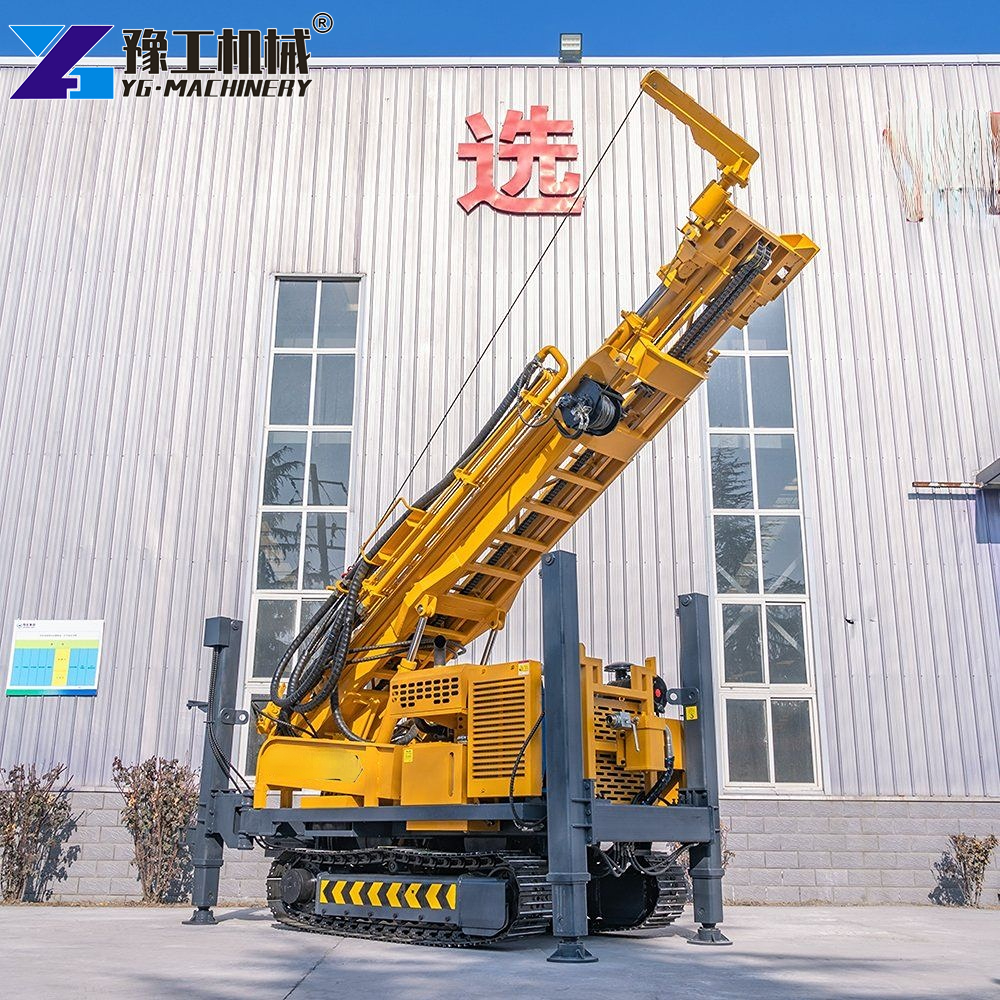 Crawler Pneumatic Water Well Drilling Rig
