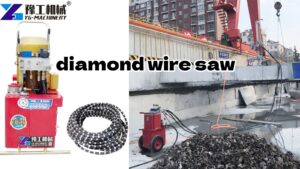 Diamond Wire Cutting Saw Exported to Australia Diamond Wire Saw for Concrete Cutting Sydney Site
