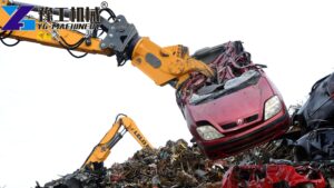 Excavator Car Dismantling Shear Mexico
