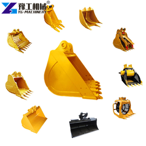 Excavator Crusher Attachment Quarry Use