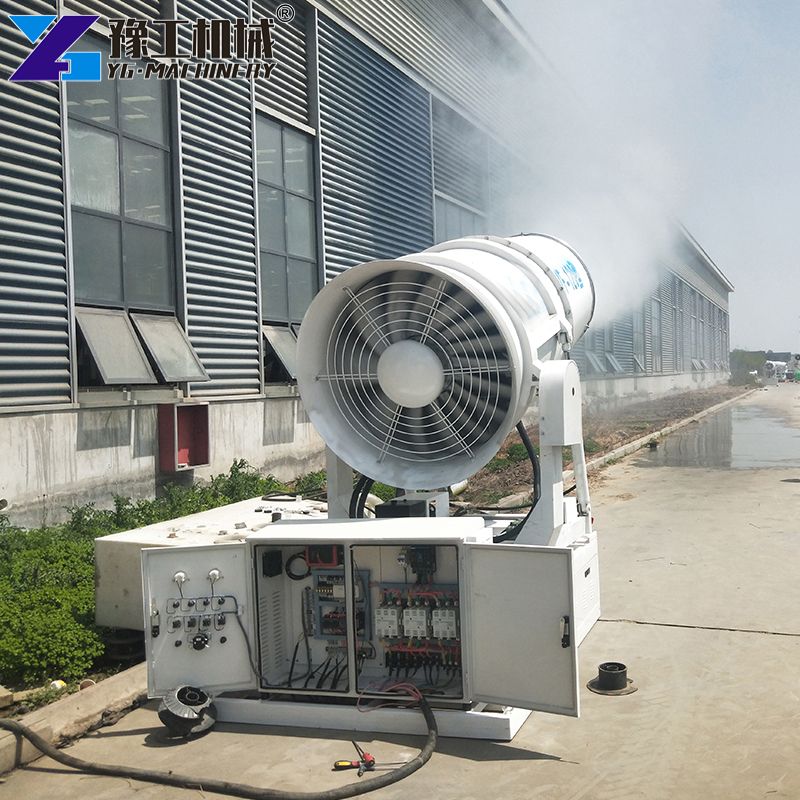 Fog Cannon Machine Working