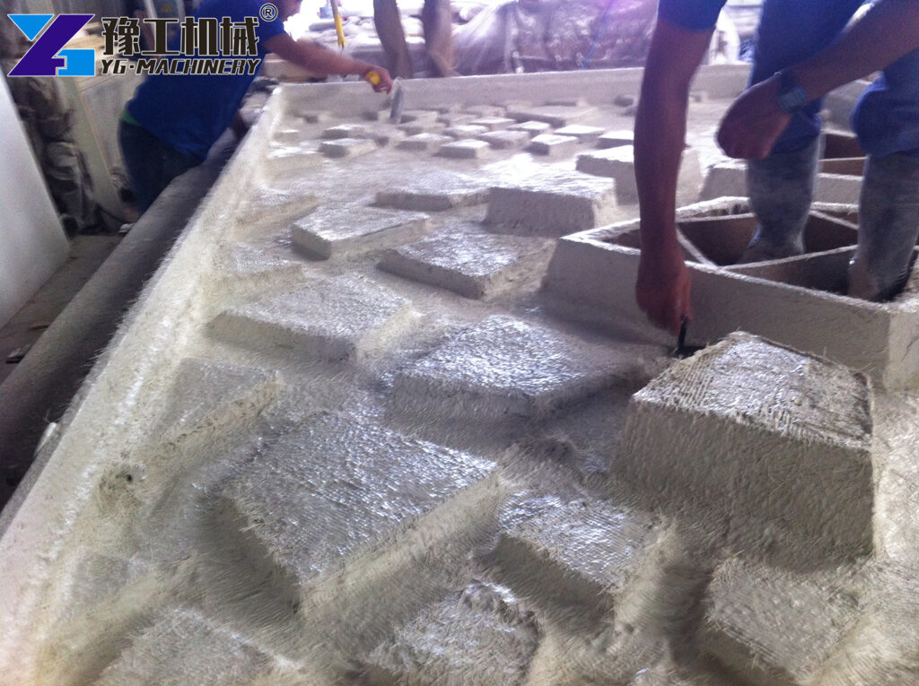 GRC Spray Machine Production