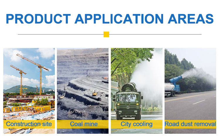 High Distance Water Fog Cannon Application