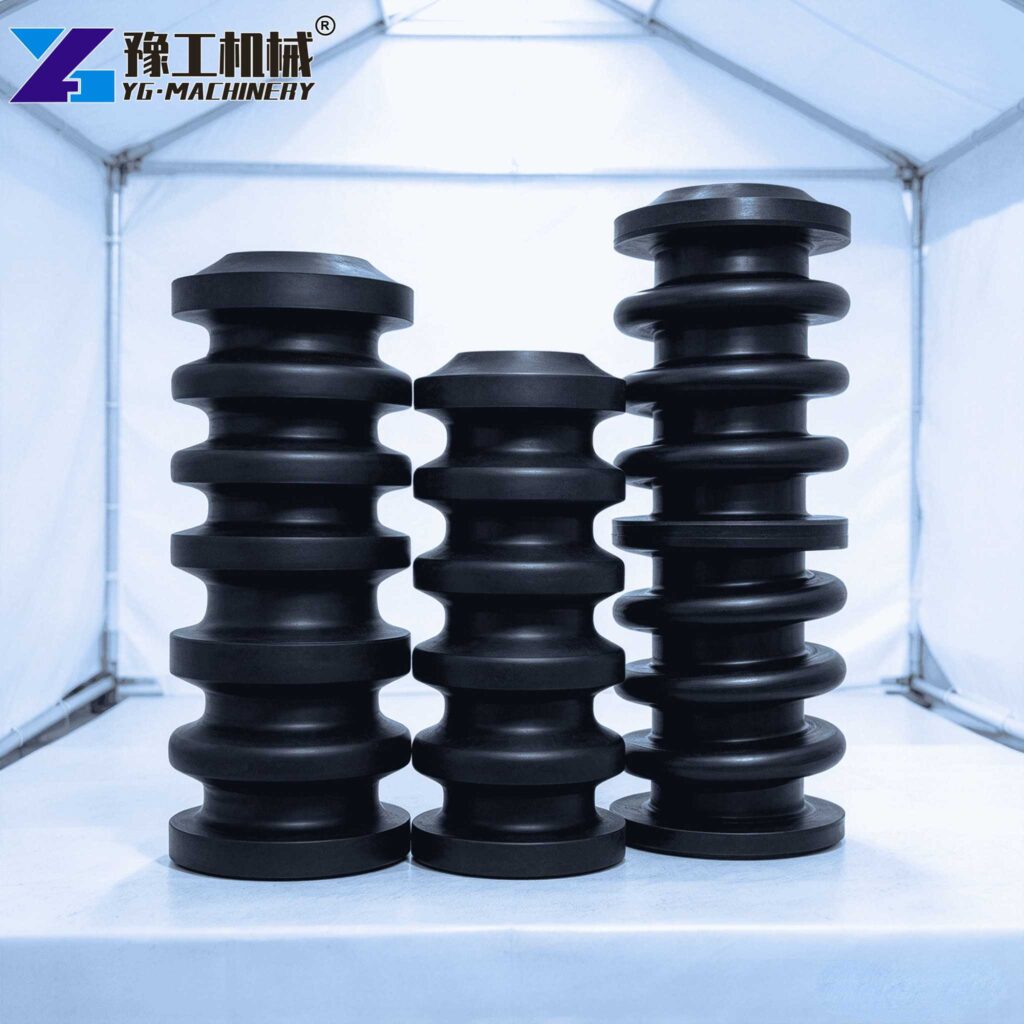 Rubber Compression Molding Process on a Vulcanizing Press