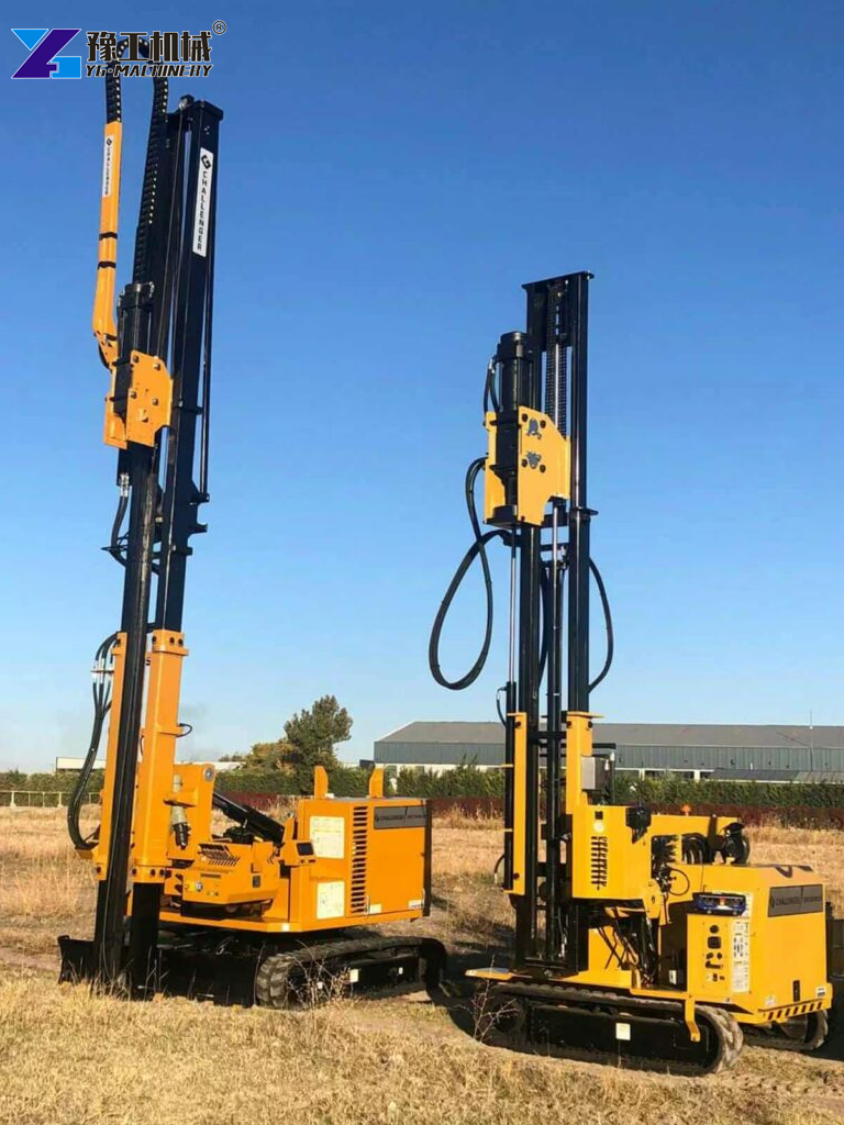Solar Farm Pile Installation