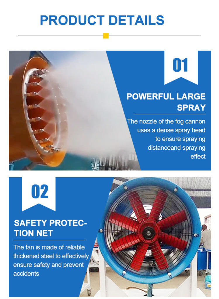 YG Fog Cannon Machine Details