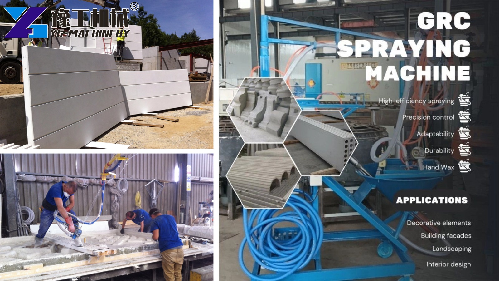 GRC Spray Machine for Sale