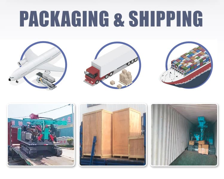 YG Solar Pile Driving Machine Export to Mexico